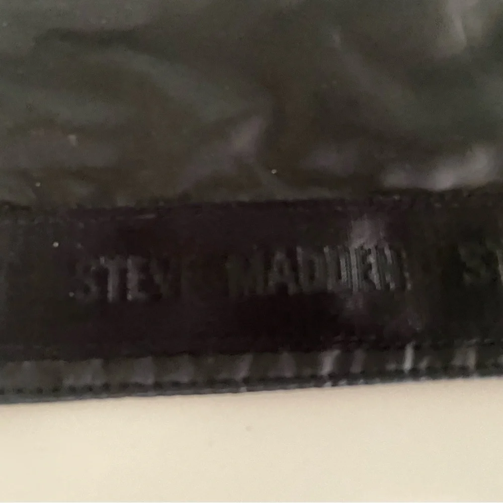 Steve Madden Black Wristlet Pouch